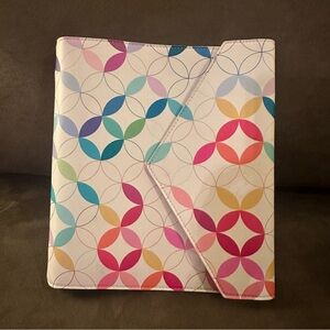 Erin Condren Mid Century Circles A5 Ring Agenda Cover